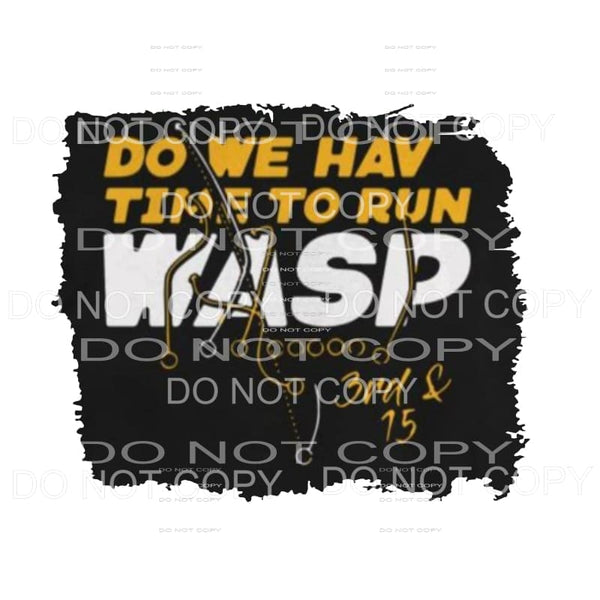 Wasp Sublimation transfers - Heat Transfer
