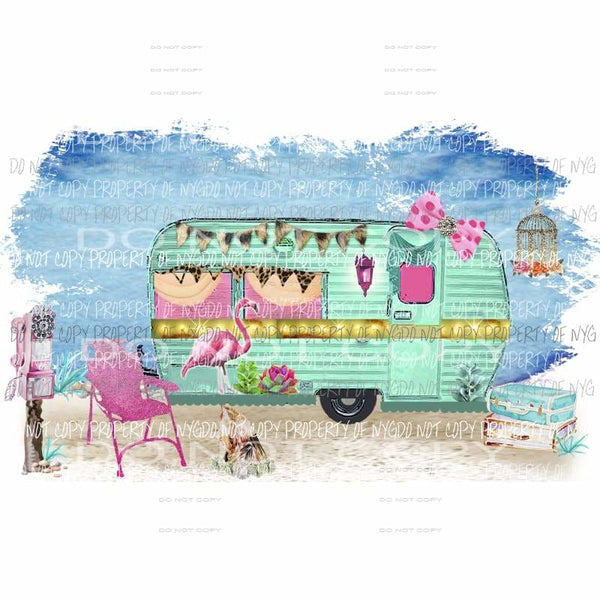 Camper Sublimation transfers Heat Transfer