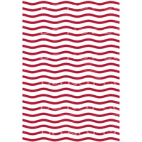 wavy lines red #6318 Sublimation transfers - Heat Transfer