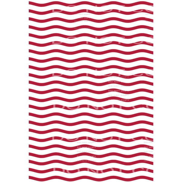 wavy lines red #6318 Sublimation transfers - Heat Transfer