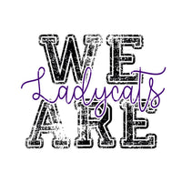 We are Ladycats # 4 Sublimation transfers - Heat Transfer
