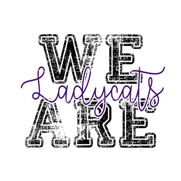 We are Ladycats # 4 Sublimation transfers - Heat Transfer