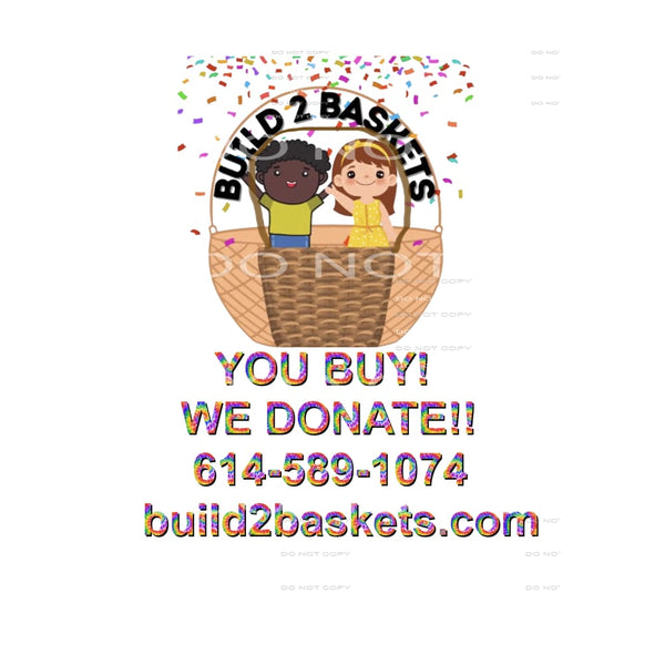 We Donate # 8092 Sublimation transfers - Heat Transfer