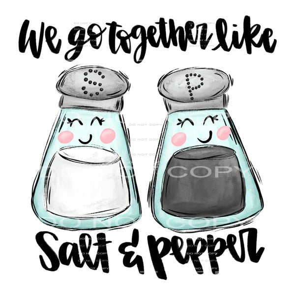 we go together like valentine # 2516 Sublimation transfers -