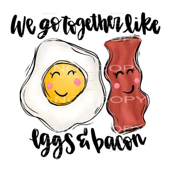 we go together like valentine # 2519 Sublimation transfers -