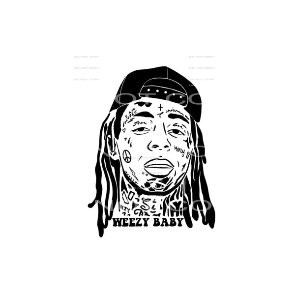 Weezy #4414 Sublimation transfers - Heat Transfer Graphic