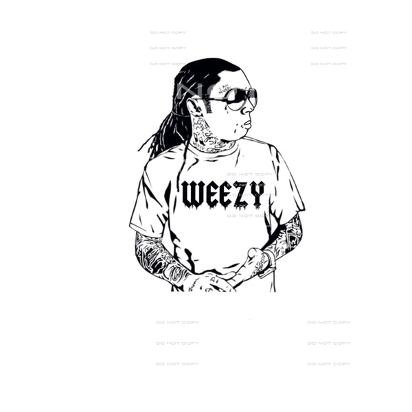 Weezy #4415 Sublimation transfers - Heat Transfer Graphic