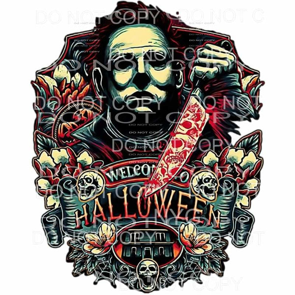 Welcome To Halloween Michael Myers Halloween Horror Movie 