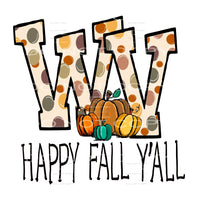 West Virginia happy # 5533 Sublimation transfers - Heat 