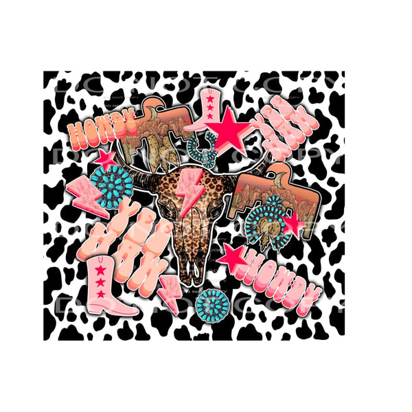 Western Boho #2602 Sublimation transfers - Heat Transfer