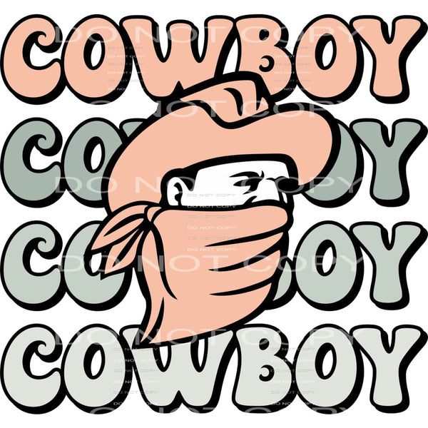 Western Boho #2616 Sublimation transfers - Heat Transfer