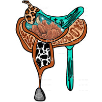 Western Boho #2641 Sublimation transfers - Heat Transfer