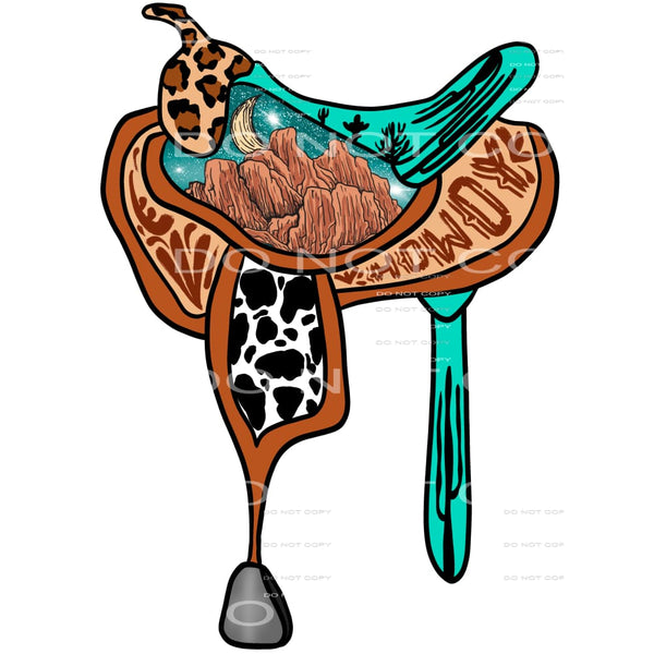 Western Boho #2641 Sublimation transfers - Heat Transfer