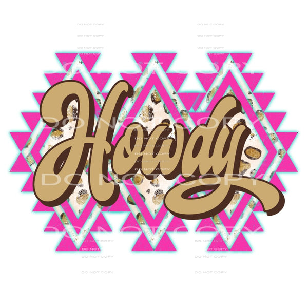 Western Boho #2643 Sublimation transfers - Heat Transfer