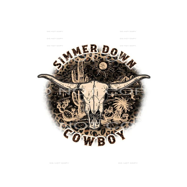 Western Boho #2644 Sublimation transfers - Heat Transfer
