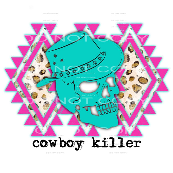 Western Boho #2649 Sublimation transfers - Heat Transfer