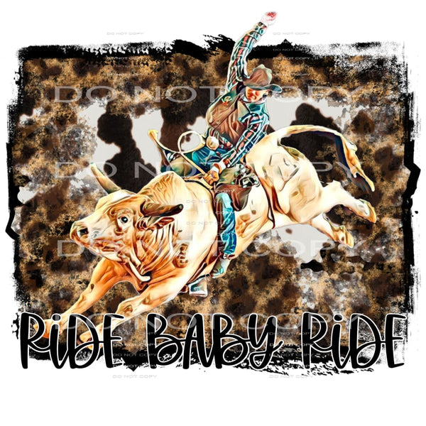 Western Boho #2714 Sublimation transfers - Heat Transfer