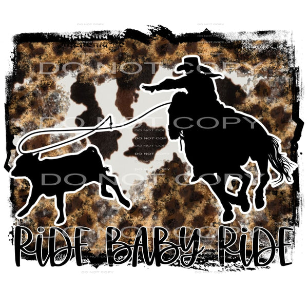 Western Boho #2719 Sublimation transfers - Heat Transfer