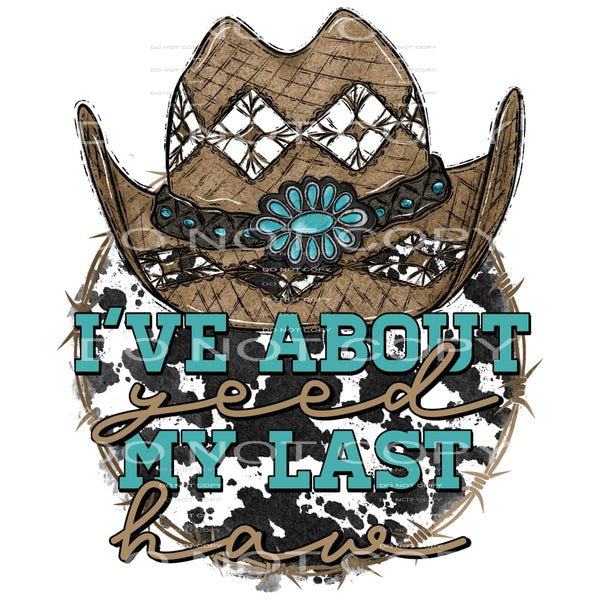 Western Boho #2721 Sublimation transfers - Heat Transfer