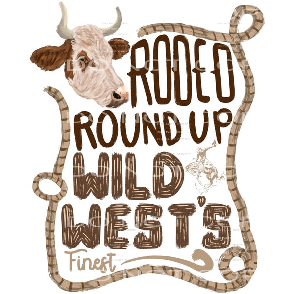 Western Boho #2743 Sublimation transfers - Heat Transfer