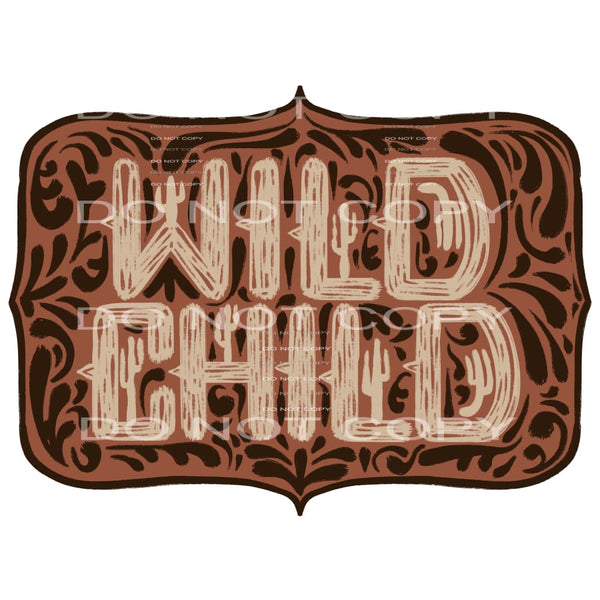 Western Boho #2771 Sublimation transfers - Heat Transfer