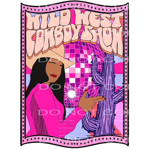 Western Boho #2773 Sublimation transfers - Heat Transfer
