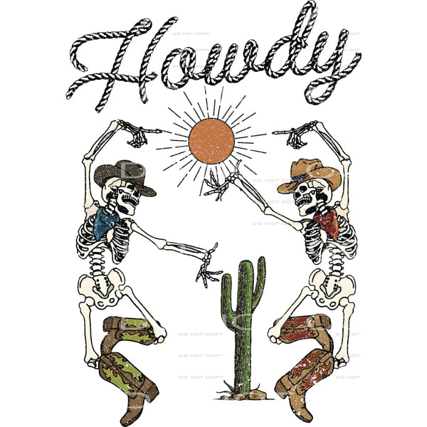 Western Boho #2775 Sublimation transfers - Heat Transfer