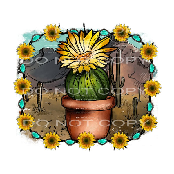Western Boho #2919 Sublimation transfers - Heat Transfer