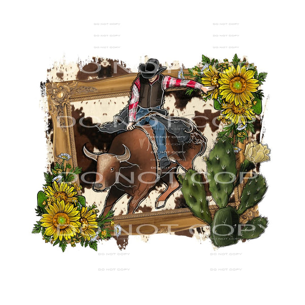 Western Boho #2924 Sublimation transfers - Heat Transfer