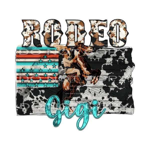 Western Boho #2932 Sublimation transfers - Heat Transfer