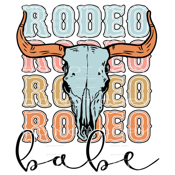 Western Boho #2937 Sublimation transfers - Heat Transfer