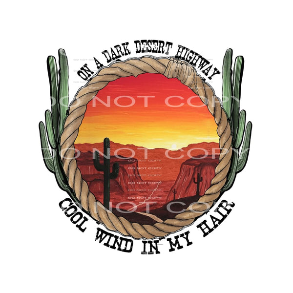 Western Boho #2942 Sublimation transfers - Heat Transfer