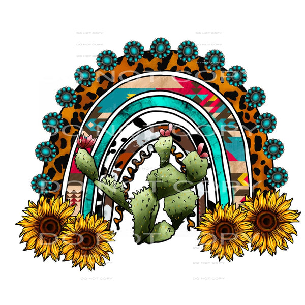 Western Boho #3748 Sublimation transfers - Heat Transfer