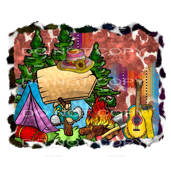 Western Boho #3804 Sublimation transfers - Heat Transfer