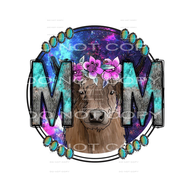 Western Boho #3830 Sublimation transfers - Heat Transfer