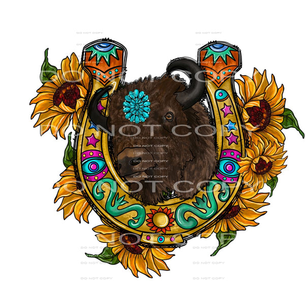 Western Boho #3834 Sublimation transfers - Heat Transfer