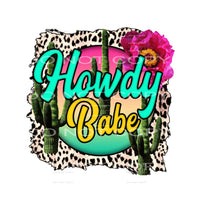Western Boho #3865 Sublimation transfers - Heat Transfer