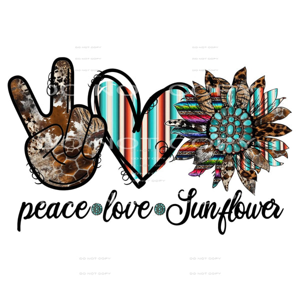 Western Boho #3869 Sublimation transfers - Heat Transfer