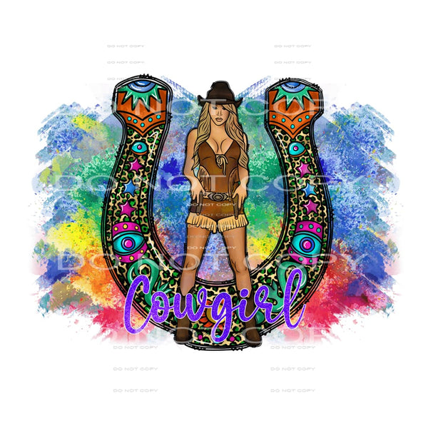 Western Boho #3958 Sublimation transfers - Heat Transfer