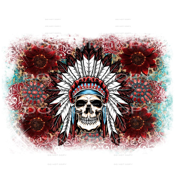 Western Boho #3962 Sublimation transfers - Heat Transfer