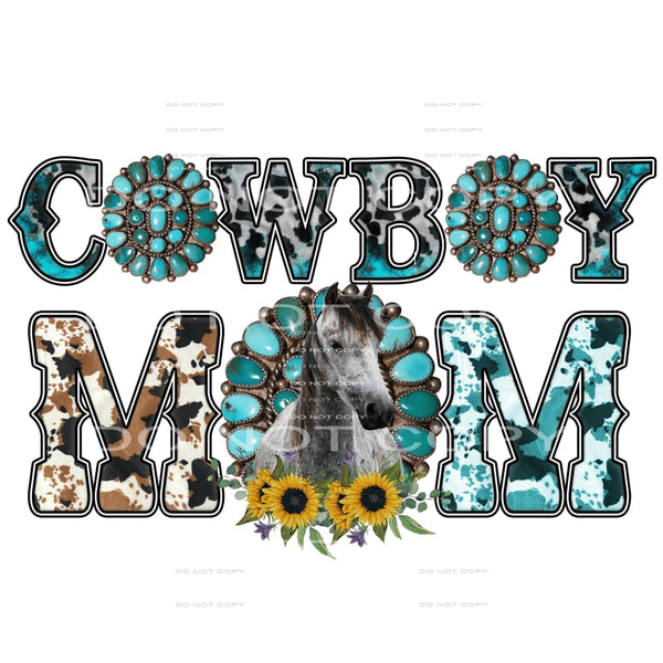 Western Boho #4061 Sublimation transfers - Heat Transfer