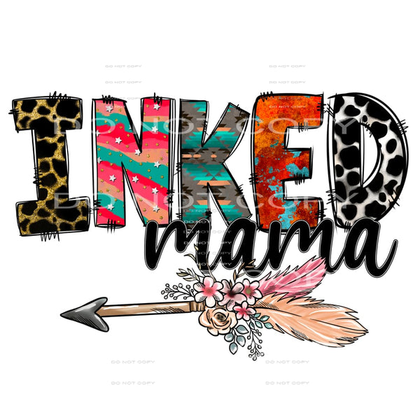 Western Boho #4067 Sublimation transfers - Heat Transfer