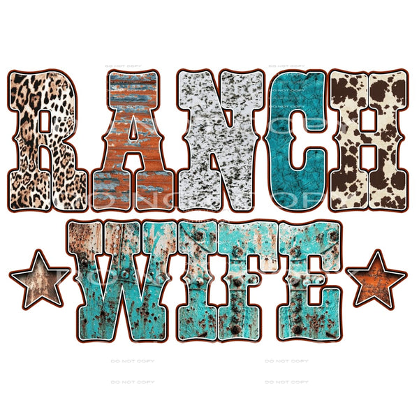 Western Boho #4088 Sublimation transfers - Heat Transfer