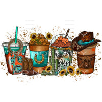 Western Drinks coffee # 2103 Sublimation transfers - Heat 