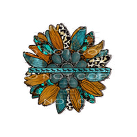 western flower #6081 Sublimation transfers - Heat Transfer
