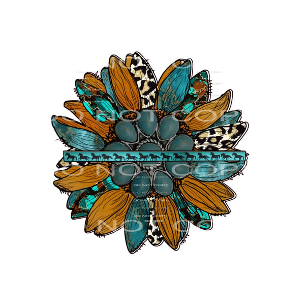 western flower #6081 Sublimation transfers - Heat Transfer