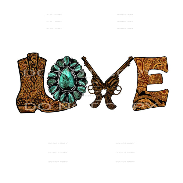 western love #6112 Sublimation transfers - Heat Transfer