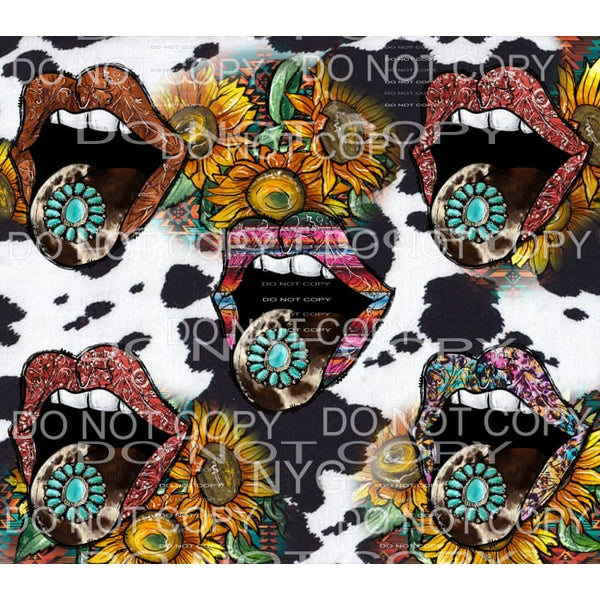 Western Pattern Sheet #5 Sublimation transfers - Heat 