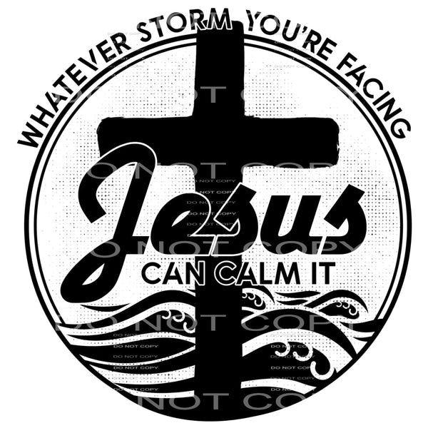 What Ever Storm You’re Fighting Jesus Can Calm It #4178