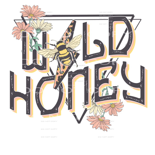 wild honey #6510 Sublimation transfers - Heat Transfer